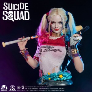 [입고완료]인피니티 스튜디오 수어사이드 할리 퀸 라이프사이즈 버스트(전세계 499체 한정) Infinity Studio Suicide Squad Harley Quinn Life-size Bust