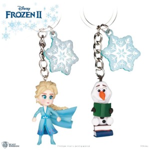 [입고완료] 비스트킹덤 겨울왕국2 엘사 키 체인+올라프 키 체인 합세트 EA Key Chain Frozen2