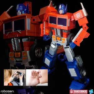 [입고완료] 로보선 자동변형 옵티머스프라임 스마트로봇 48cm빅스케일 Robosen Transformers Optimus Prime Smart Robot