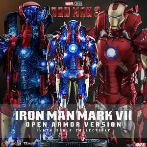 [잔금결제전용][6월 27일 입고예정] 핫토이 DS004D51 1/6 아이언맨 3 아이언맨 마크7 (오픈아머 버전) Hot Toys DS004D51 Iron Man 3 - 1/6th scale Iron Man Mark VII (Open Armor Version)