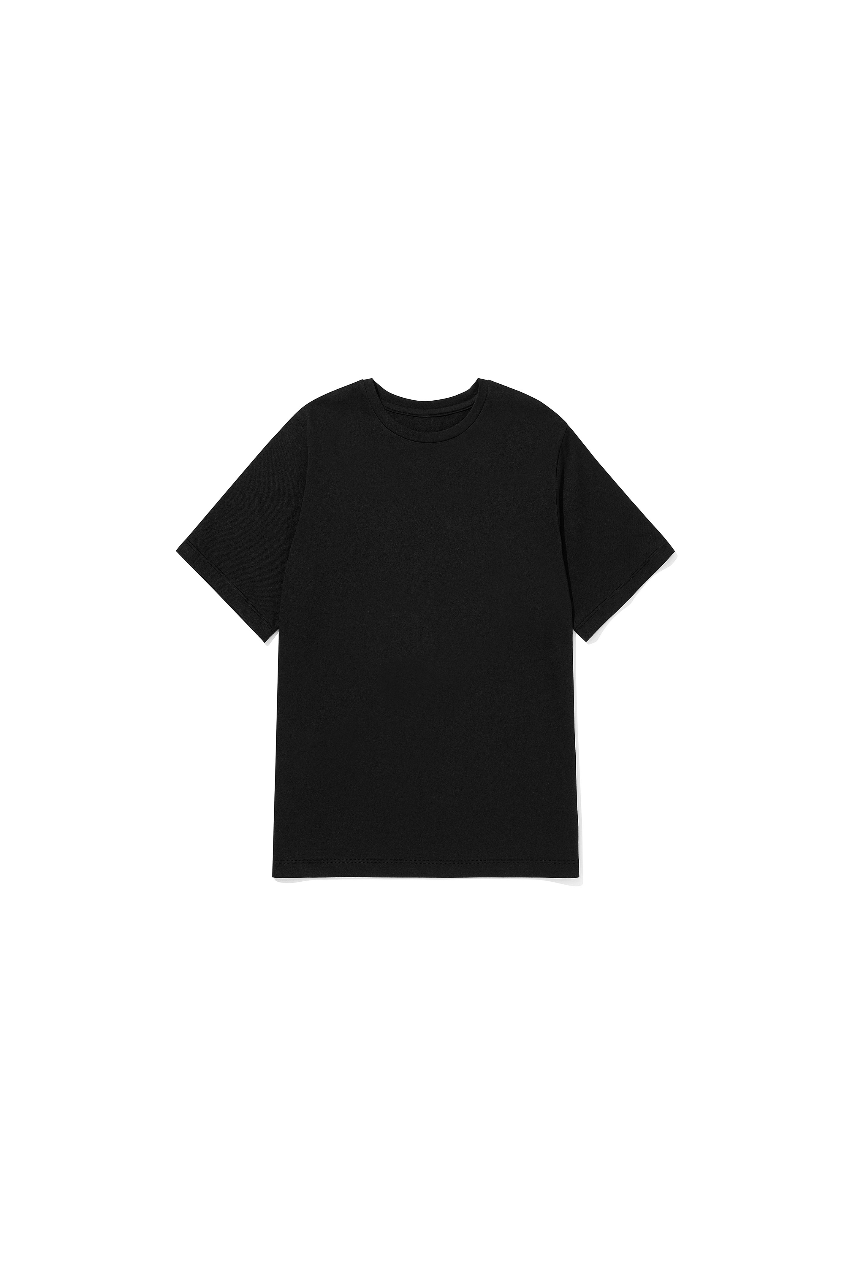 Silket Cotton T-shirts Black