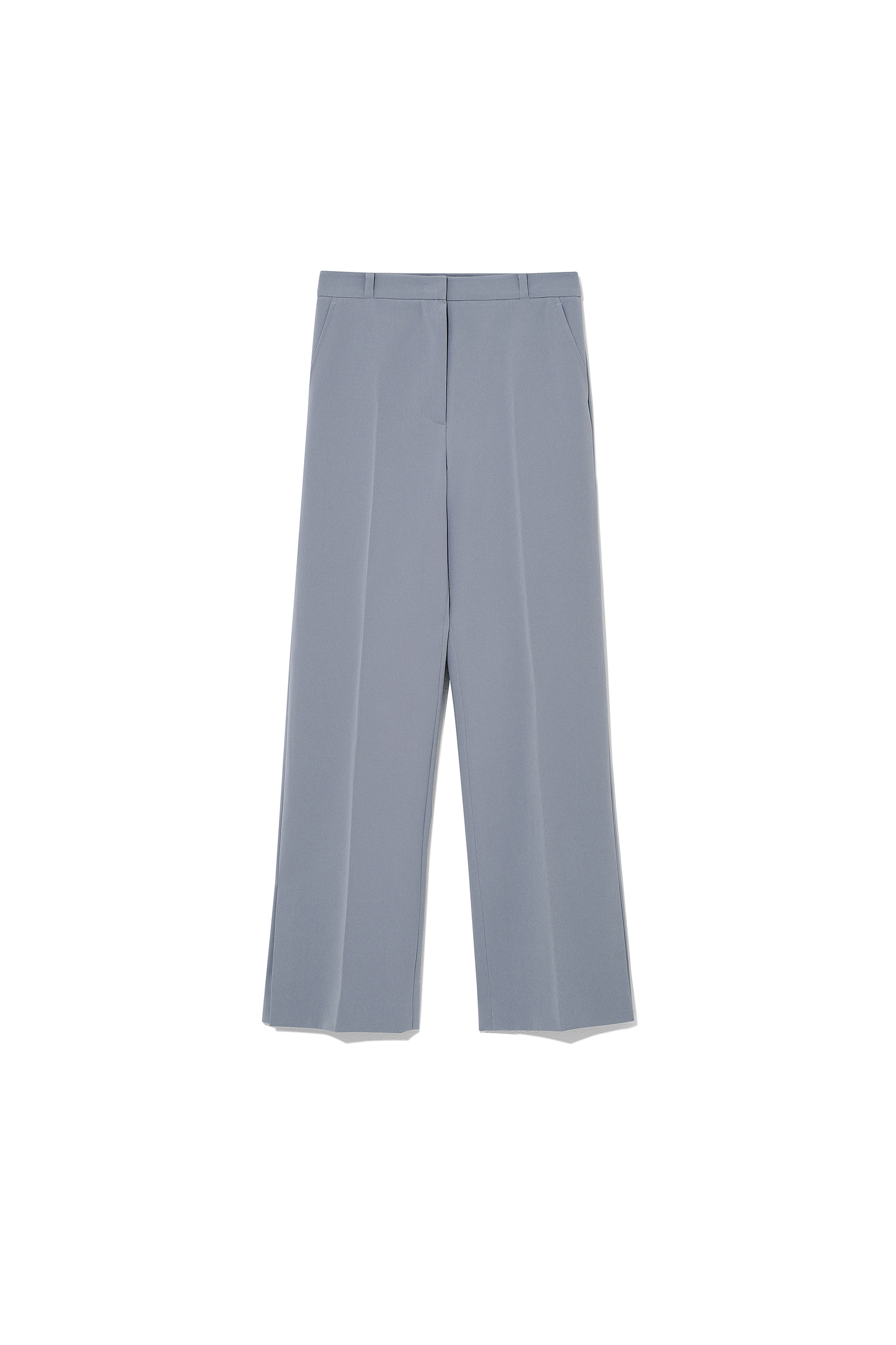 Slit Semi-Flare Pants