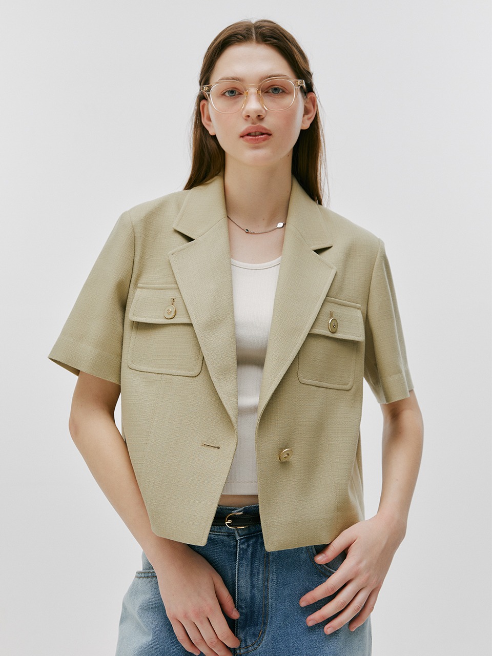 Saib Tailored Jacket Olive