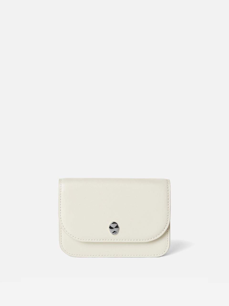 Knot Mini Wallet Ivory