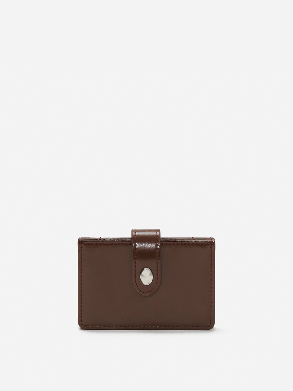 Amuse Accordion Card Wallet Brown