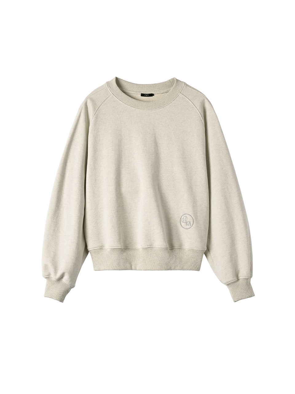 Lottie Crop Sweatshirt Oatmeal