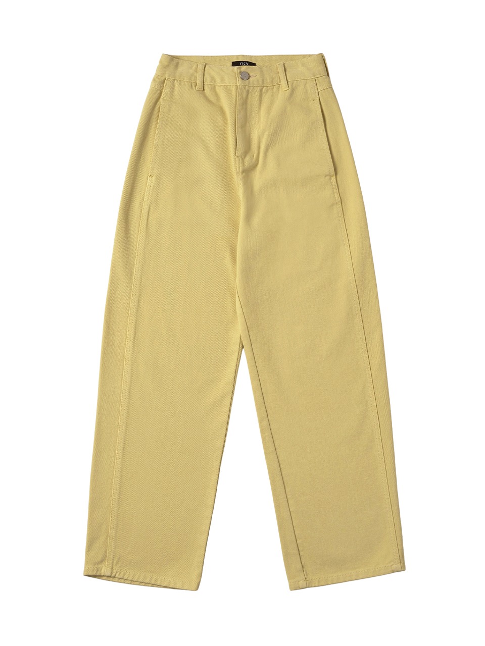 Barrel Denim Pants Golden Olive