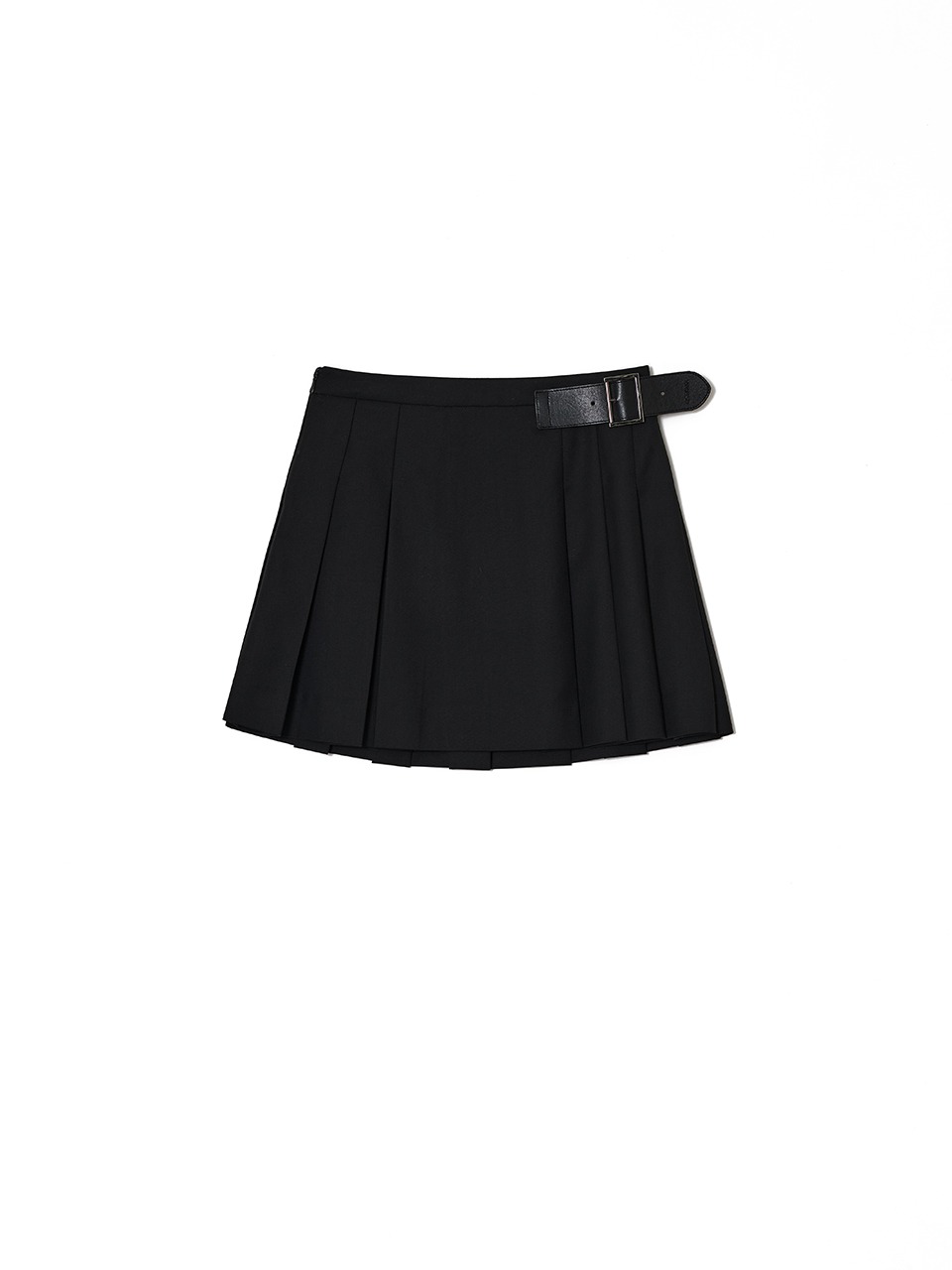 Mini Pleated Skirt Black