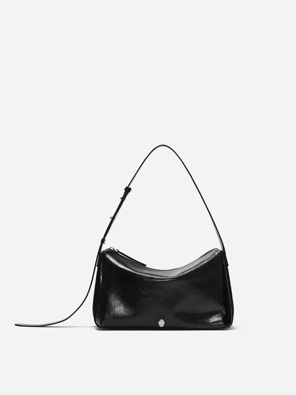 Soft Shoulder Large Leather Black