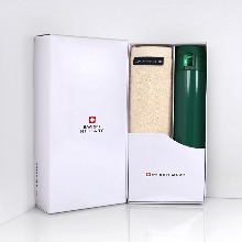 스위스밀리터리150g면사타올+루앙 텀블러(450ml) 세트