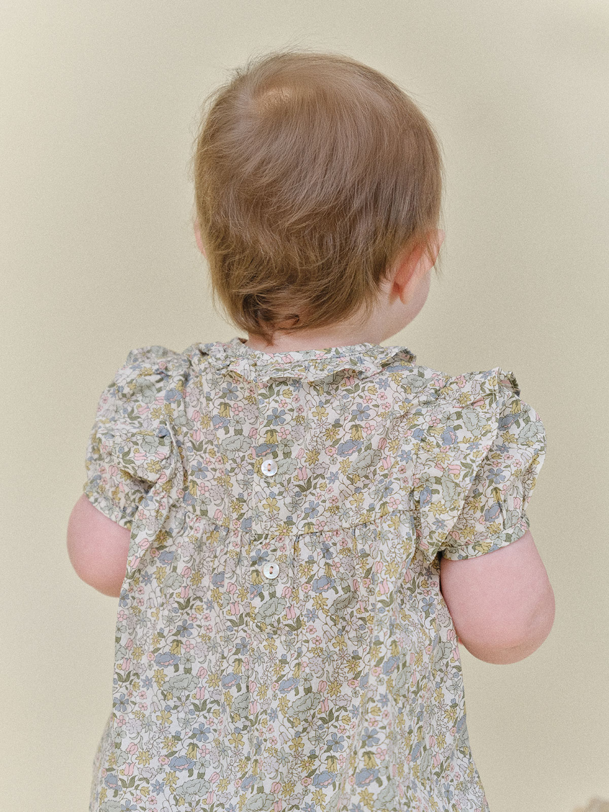 BABY) Riley Frill Blouse, Cream - 베네베네