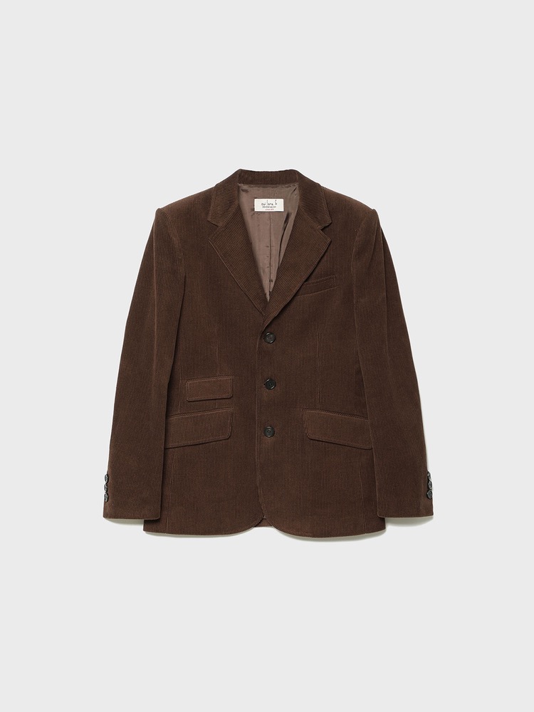 Jenn Corduroy Jacket [Brown]