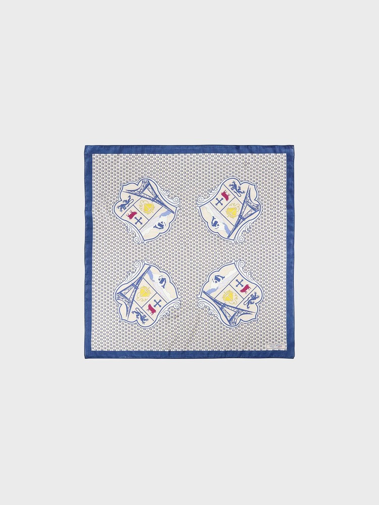 Sol Foulard Scarf [Blue]