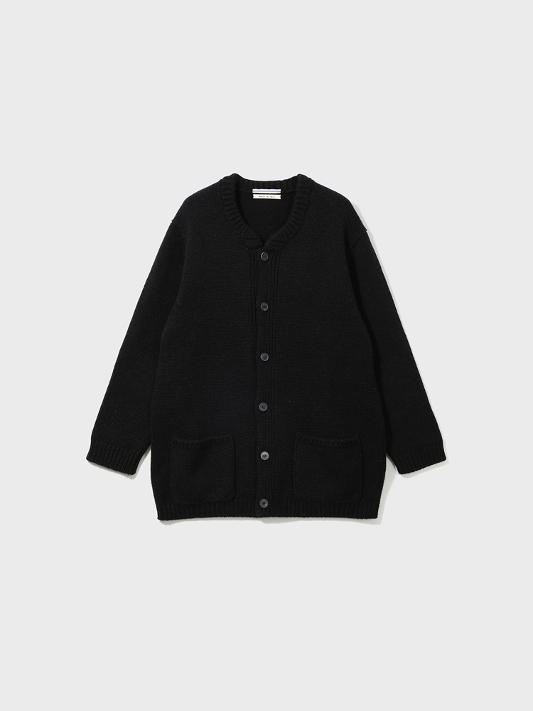 Camel Maxi Cardigan [Black] - THE GREAT EDITION