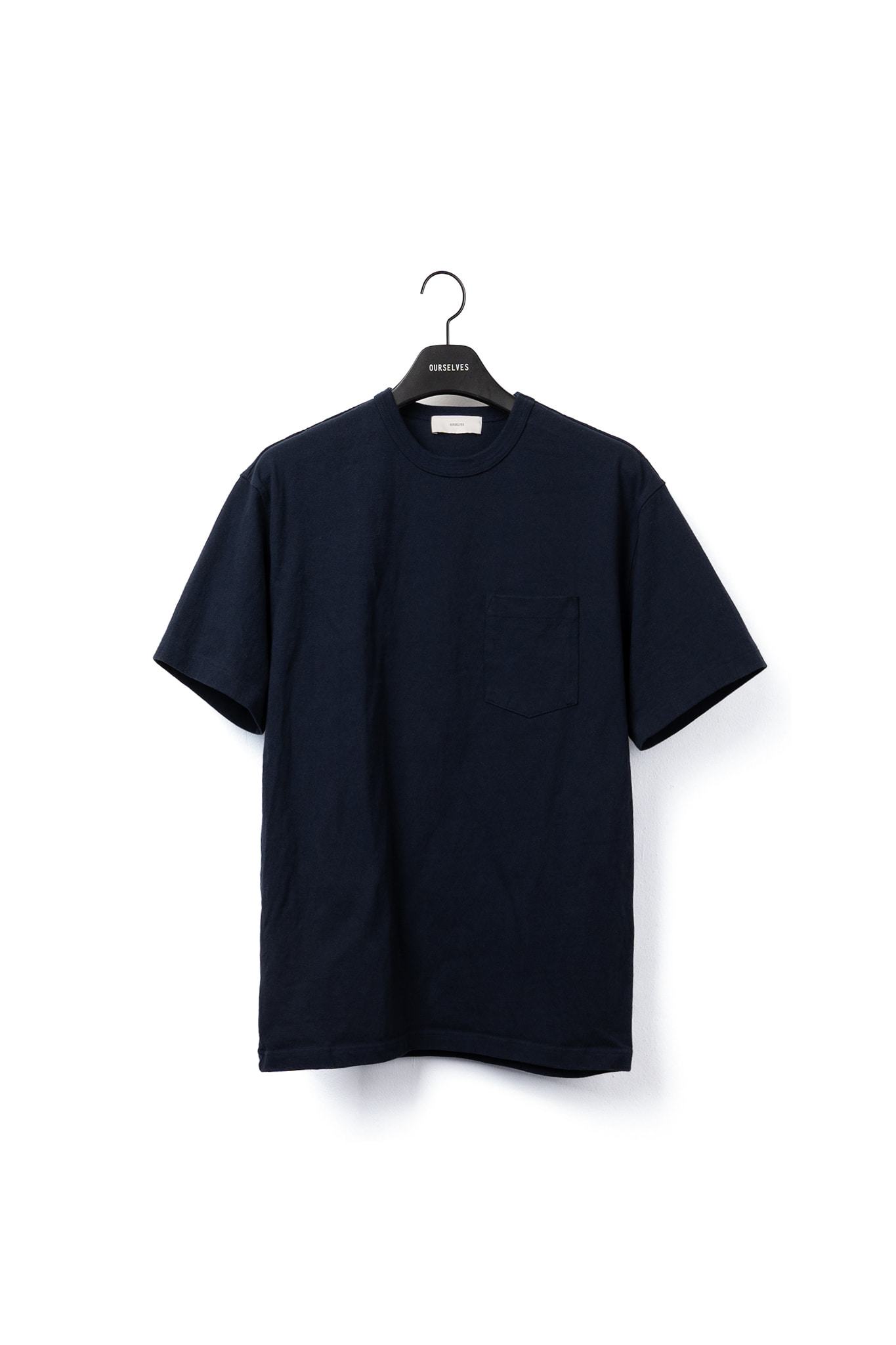 Slub Cotton Short Sleeve - Navy