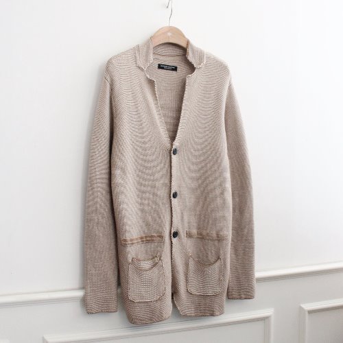 COSTOM CULTURE _ COTTON &amp; LINEN KNIT JKT