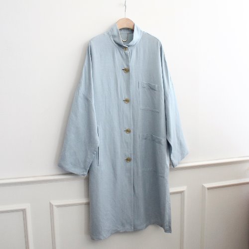 ALTO CAPPOTTO _ LINEN COAT