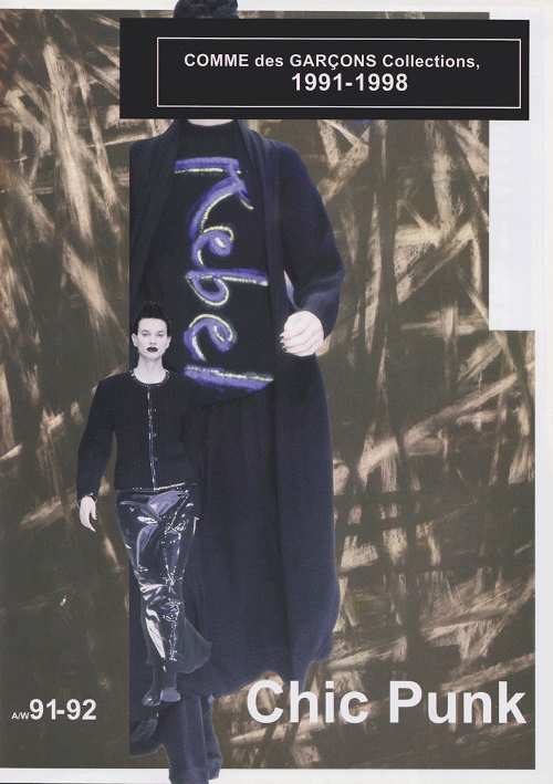 1991&#039;s COMME DES GARCONS  &quot;CHIC PUNK&quot;