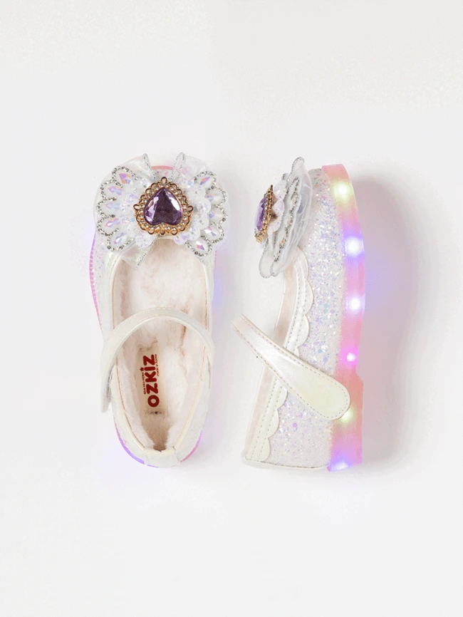 [신제품 5% 추가적립] 스노우하트LED 털구두