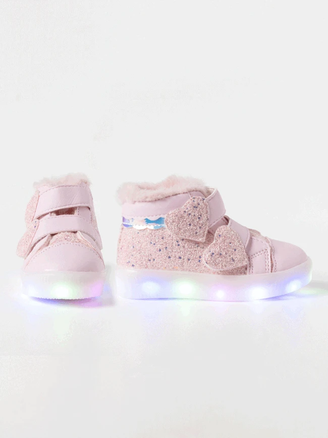 [신제품 5% 추가적립] 러블링LED 털운동화