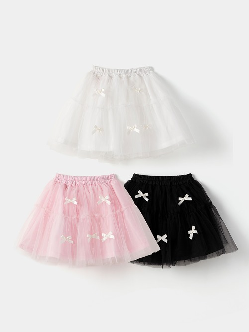 포포리본 샤 스커트