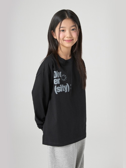 [인디] 스파클 아트웍 긴팔 티셔츠