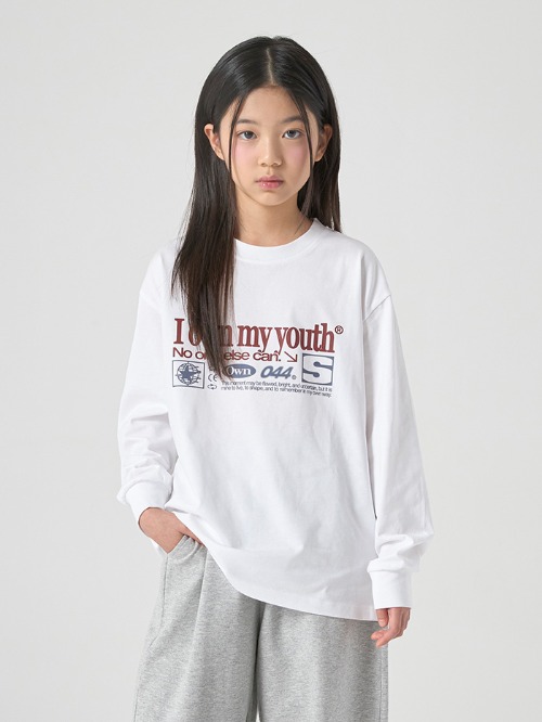 [인디] 온웨이 아트웍 긴팔 티셔츠