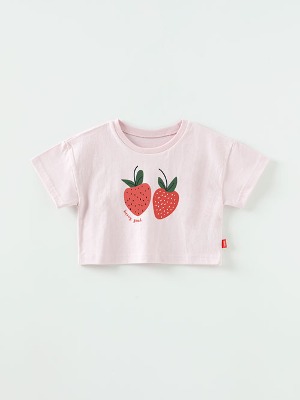 [신제품 5% 추가적립] 베리굿 크롭 반팔 아트웍 티셔츠