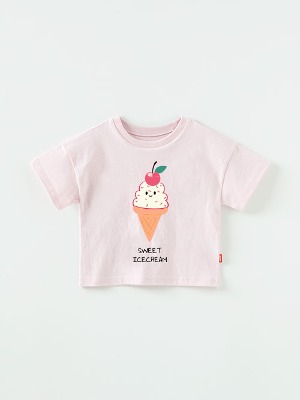 [신제품 5% 추가적립] 스윗아이스크림 반팔 아트웍 티셔츠