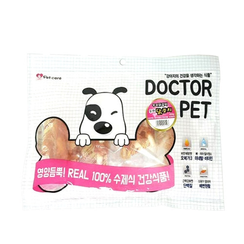 닥터펫 우피 닭꼬치 300g 개간식