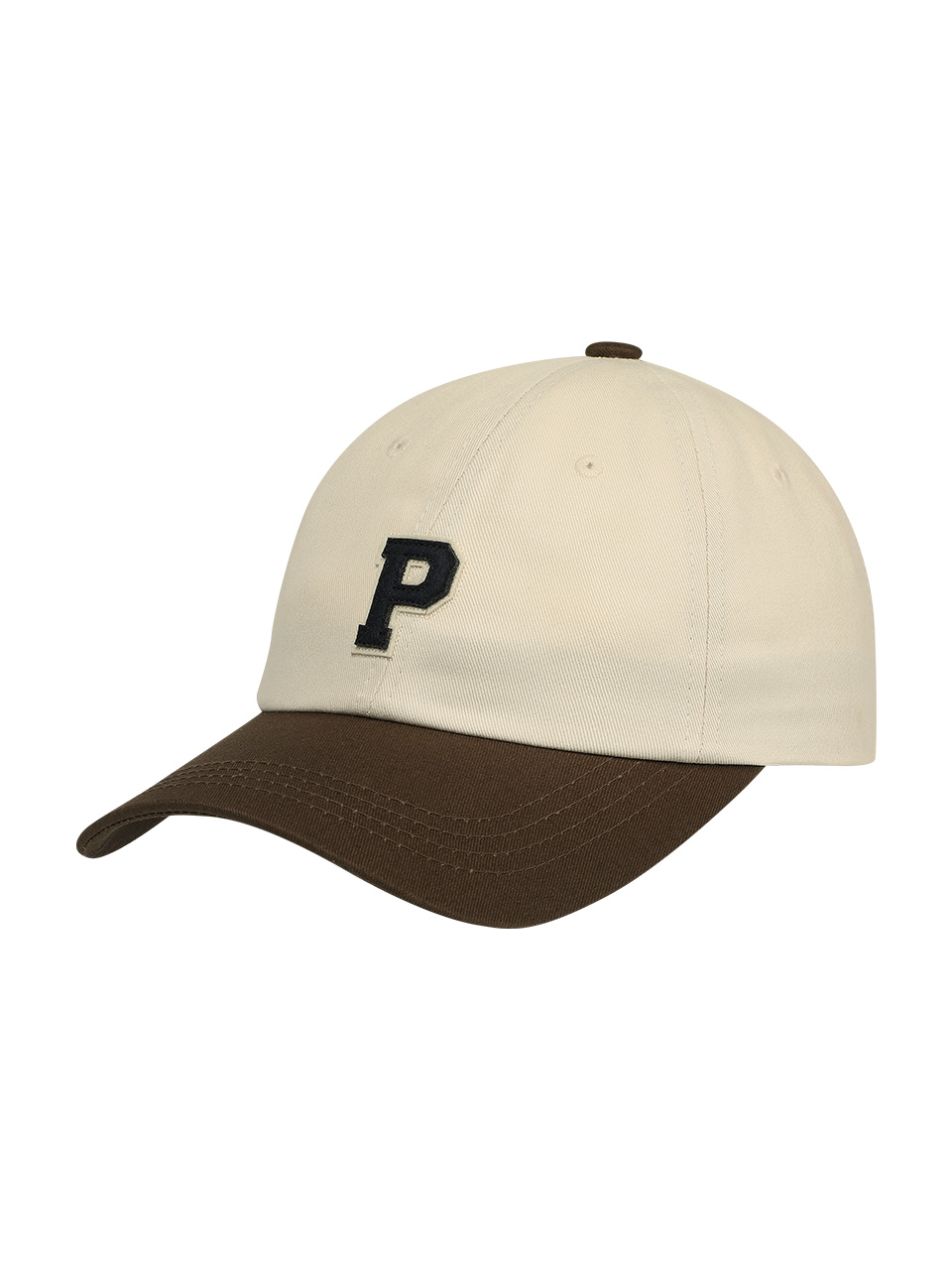 P Logo Initial Ball Cap