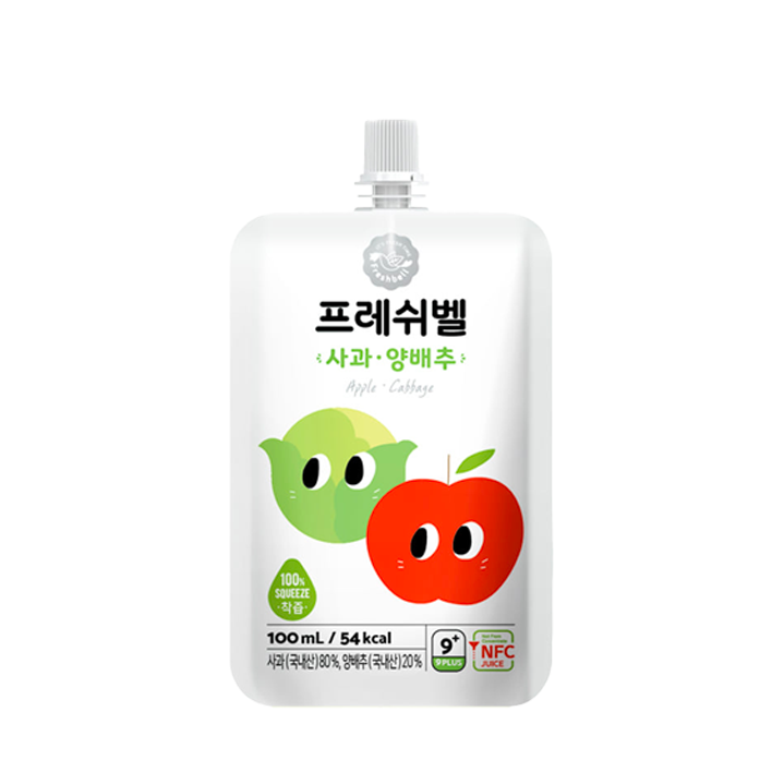 [정기배송] 파파아이 100% NFC 프레쉬벨 착즙주스 100ml