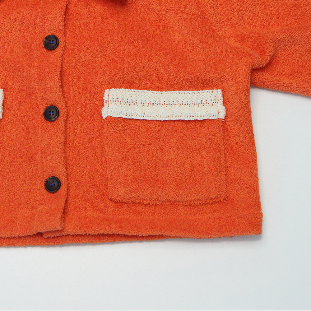MUGU Terry Set-up - Tops & T-Shirts - Cotton & Hemp Orange