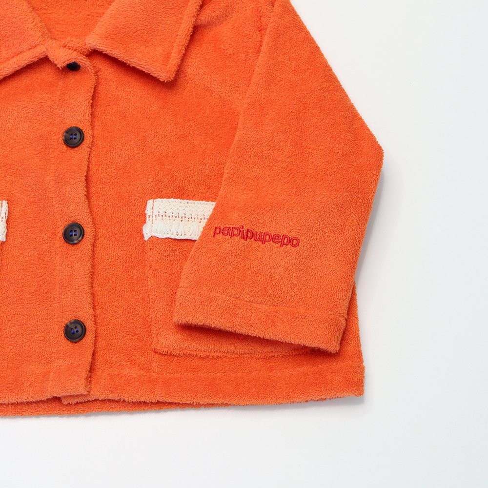 MUGU Terry Set-up - Tops & T-Shirts - Cotton & Hemp Orange