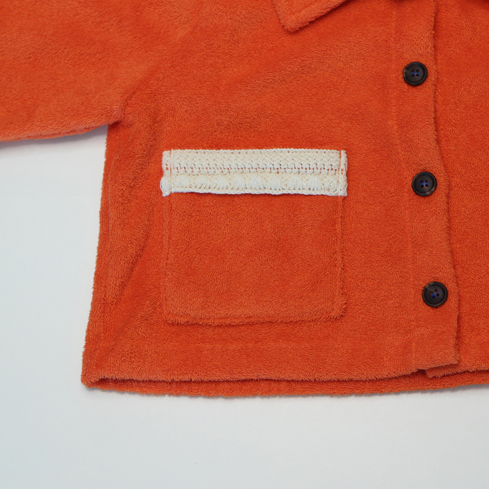 MUGU Terry Set-up - Tops & T-Shirts - Cotton & Hemp Orange