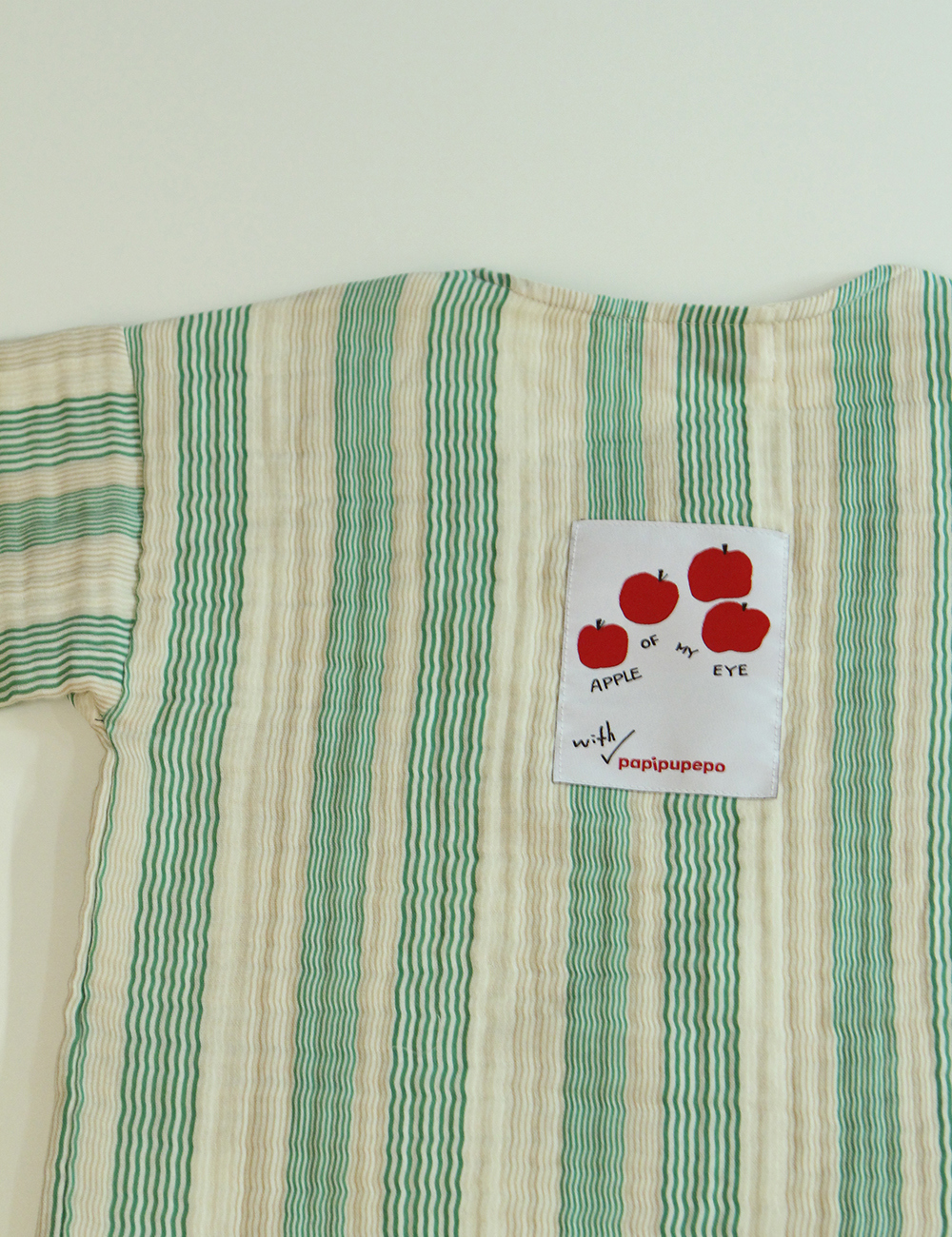 MUGU Flow Robe Jacket - Tops & T-Shirts - Cotton & Hemp Green
