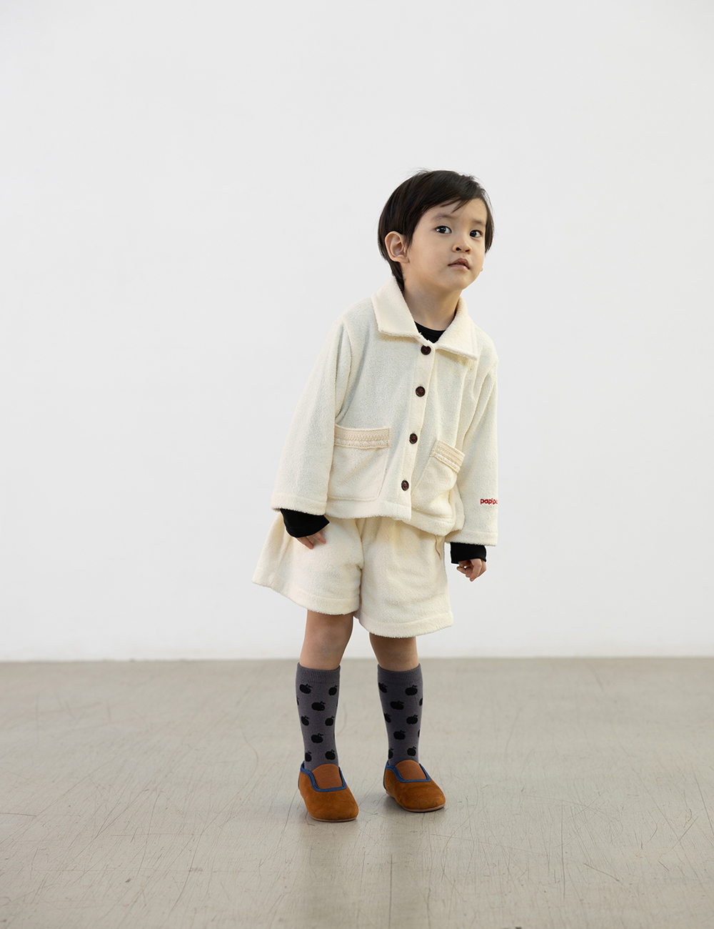 MUGU Terry Set-up - Tops & T-Shirts - Cotton & Hemp Orange