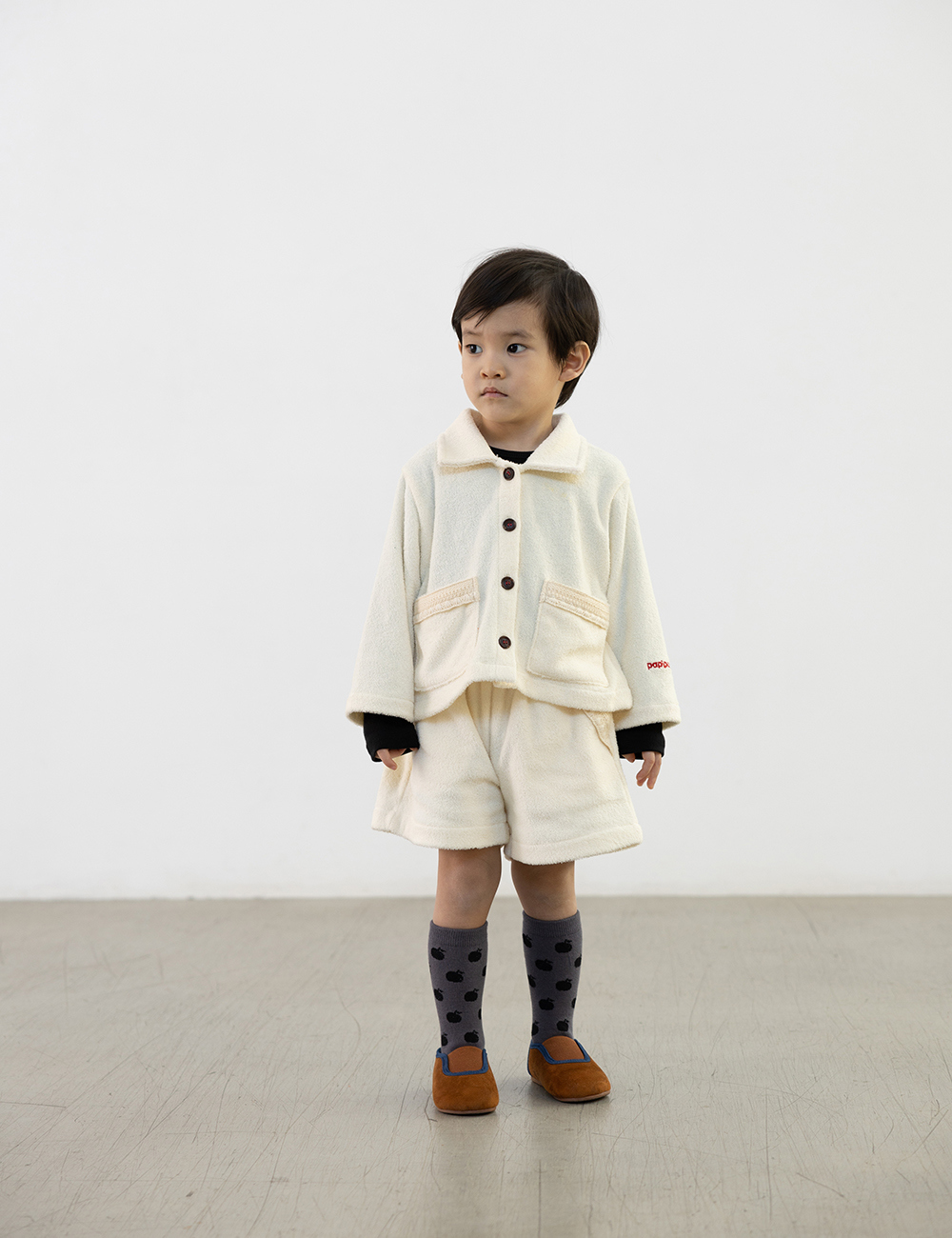 MUGU Terry Set-up - Tops & T-Shirts - Cotton & Hemp Orange
