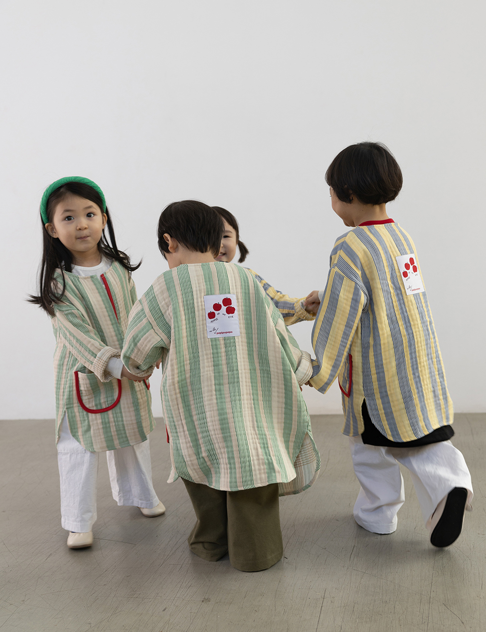 MUGU Flow Robe Jacket - Tops & T-Shirts - Cotton & Hemp Green