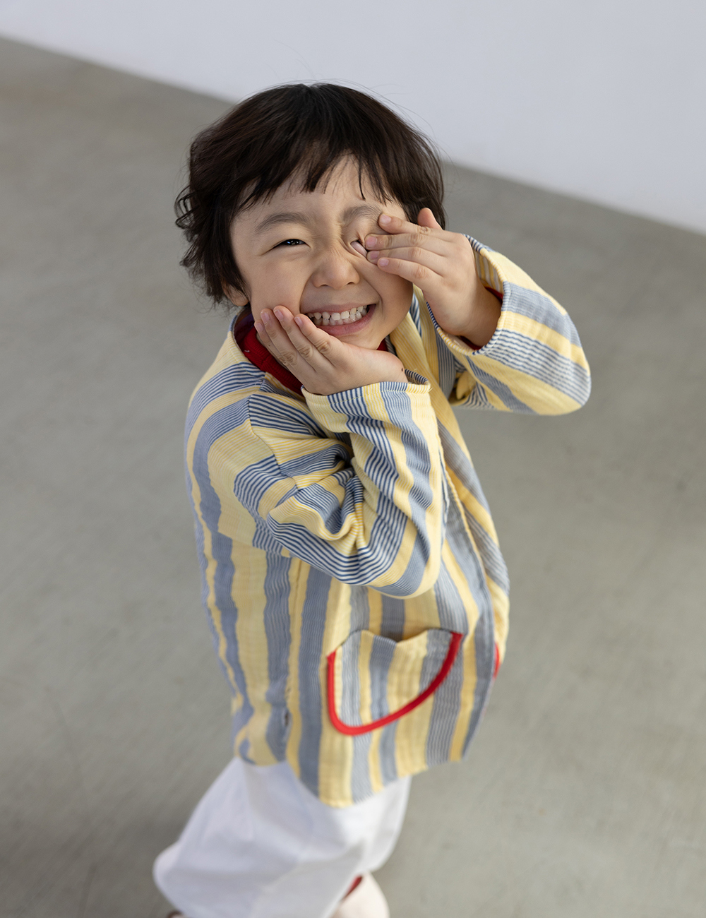 MUGU Flow Robe Jacket - Tops & T-Shirts - Cotton & Hemp Green