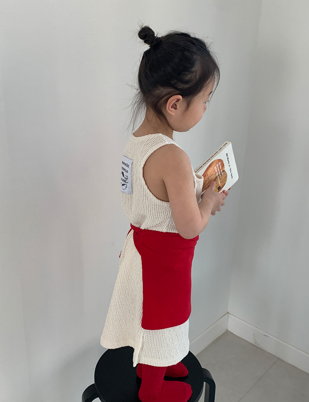 MUGU Long Knit Vest - Onesies - Other Materials Blue