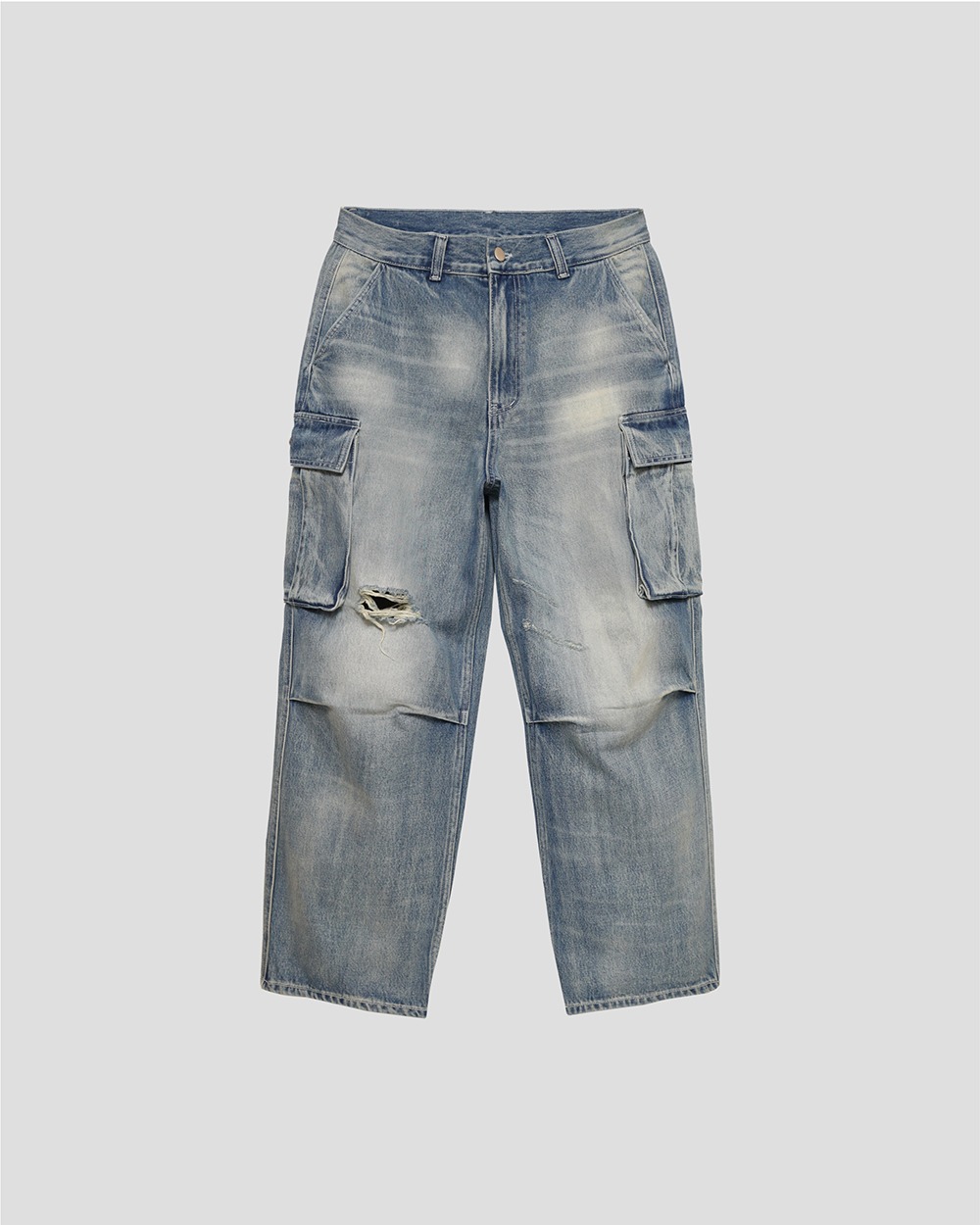 【Paragraph】24FW★ NO.041 PARAGRAPH CARGO DENIM PANTS DENIM - paragraph