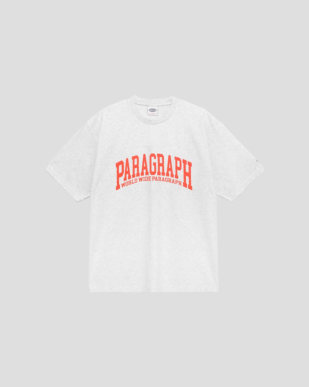 【Paragraph】25ss PARAGRAPH ARCH LOGO T SHIRT PARAGRAPH ARCH LOGO T SHIRT-MELANGE - paragraph