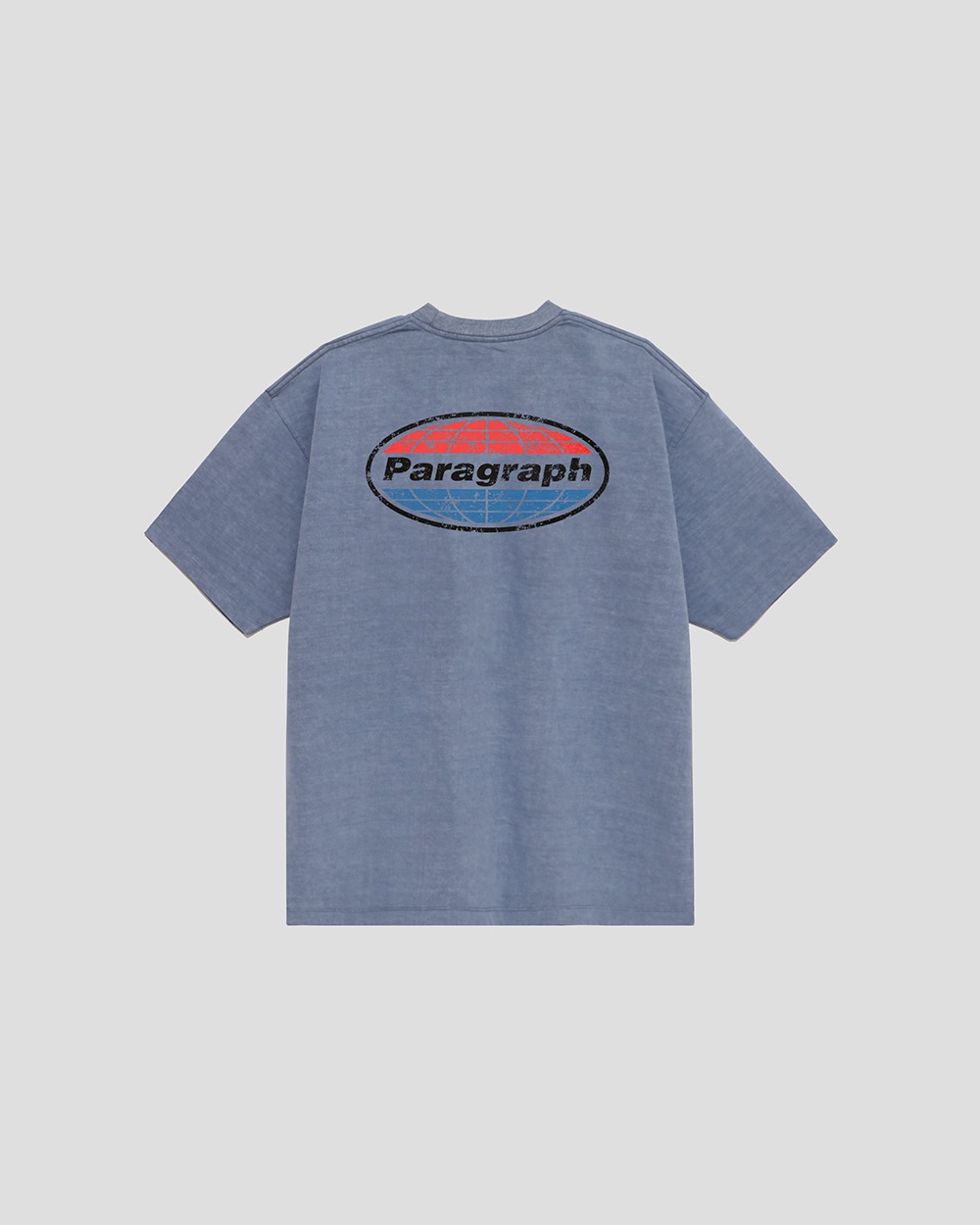 [PARAGRAPH]★25SS★韓国大人気★DAMAGED ELLIPSE LOGO T SHIRT DAMAGED ELLIPSE LOGO T SHIRT-BLUE - paragraph