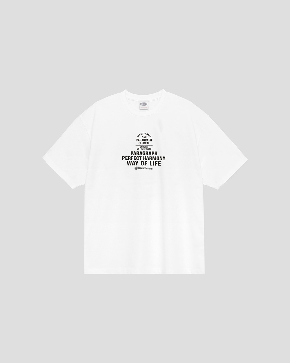 【Paragraph】25ss PARAGRAPH OFFICIAL T SHIRT T-SHIRTS - paragraph