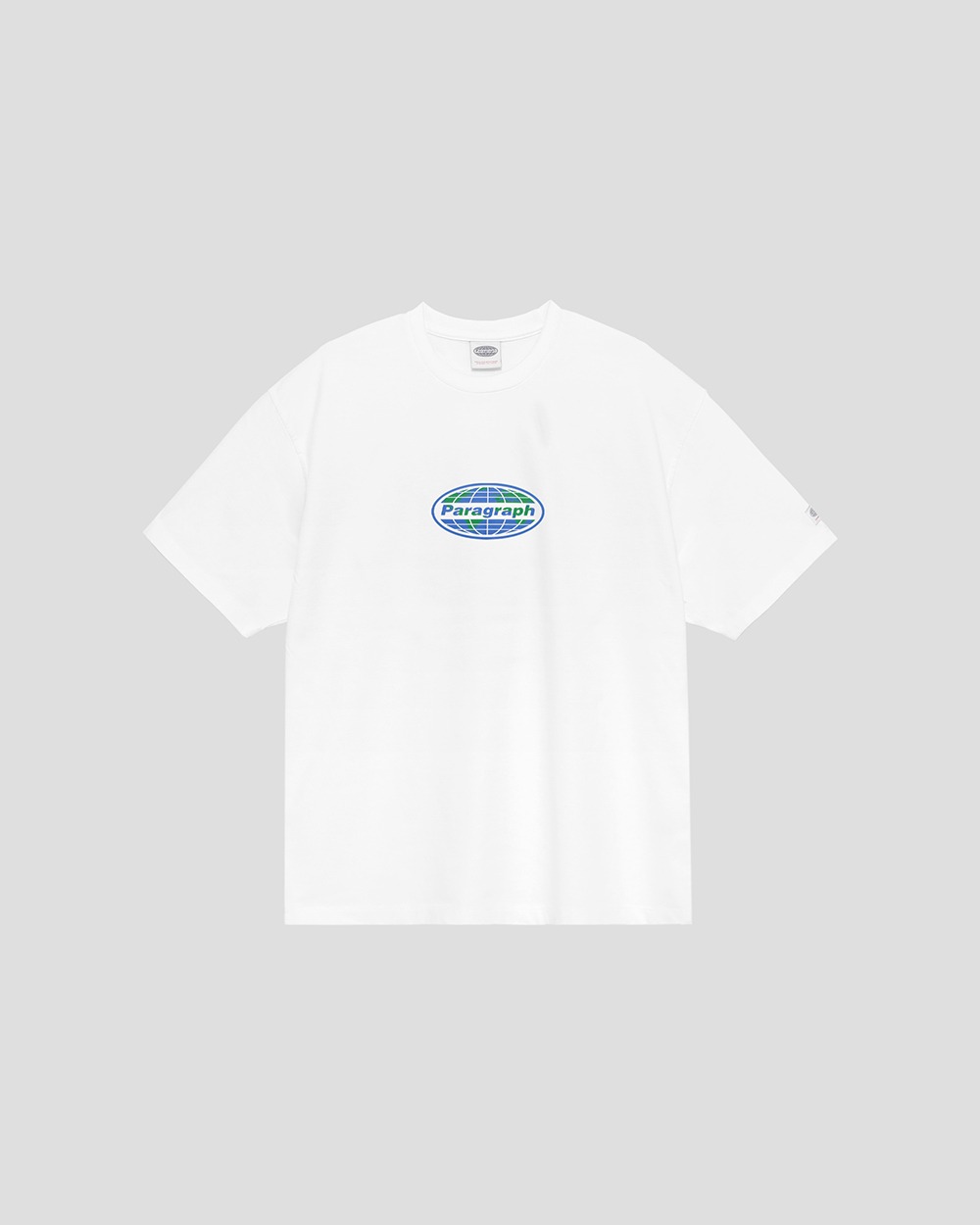 【Paragraph】25SS★ No.87 EARTH ELLIPSE LOGO T SHIRT EARTH ELLIPSE LOGO T SHIRT-WHITE - paragraph