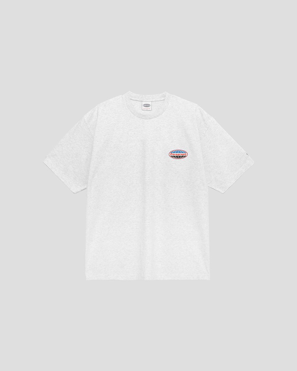 PARAGRAPH CIRCLE LOGO T SHIRT-MELANGE - paragraph