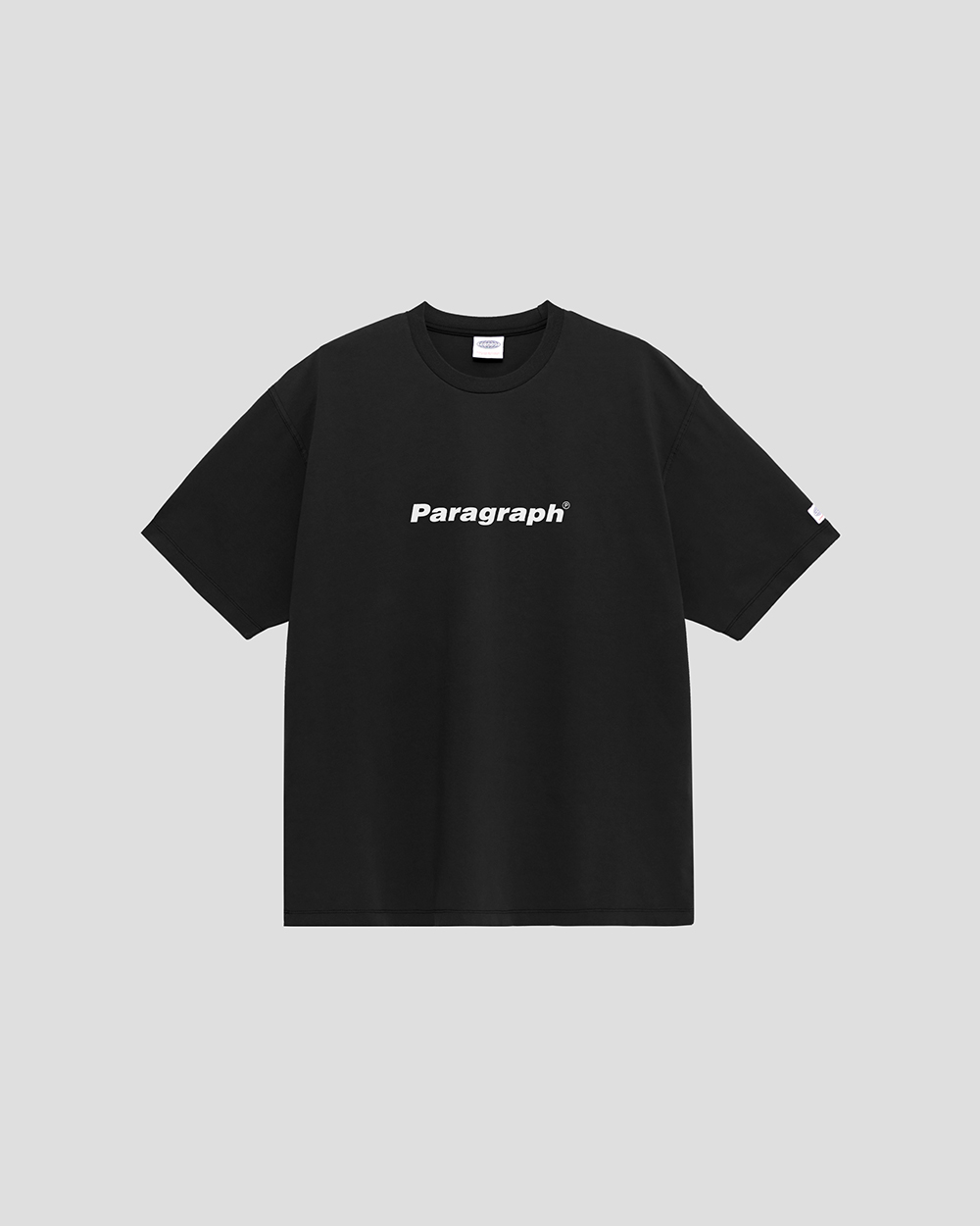 【Paragraph】25ss PARAGRAPH EMBLEM LOGO T SHIRT PARAGRAPH EMBLEM LOGO T SHIRT 徽章LOGO T