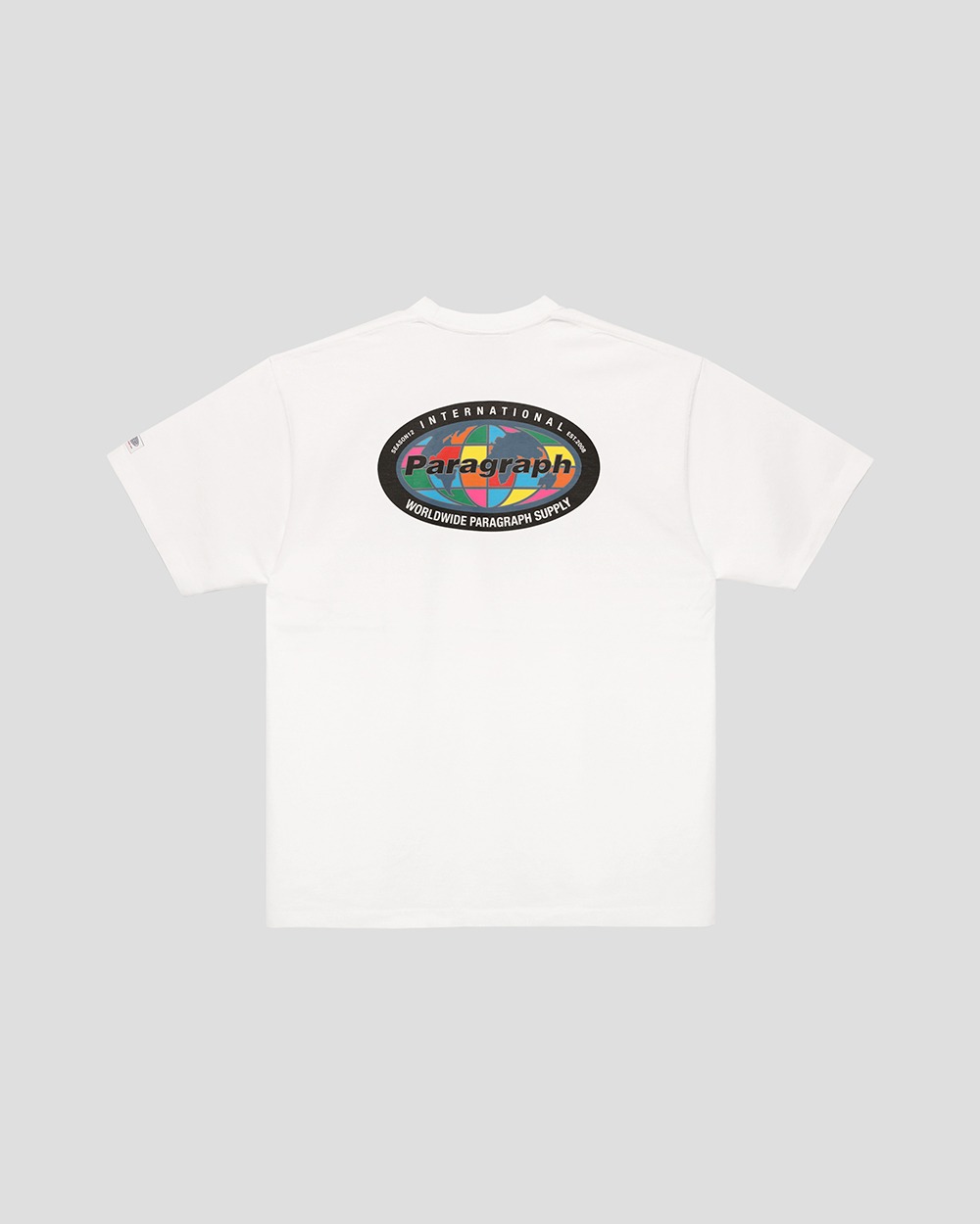 【Paragraph】24FW★ No.022 COLORFUL EARTH LOGO T SHIRT COLORFUL EARTH LOGO T SHIRT-PURPLE - paragraph