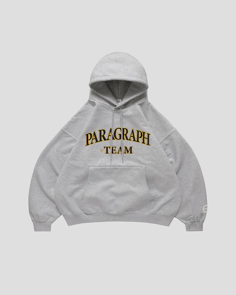 【Paragraph】24FW★ No.11 PARAGRAPH TEAM HOODIE PARAGRAPH TEAM HOODIE-CHARCOAL - paragraph